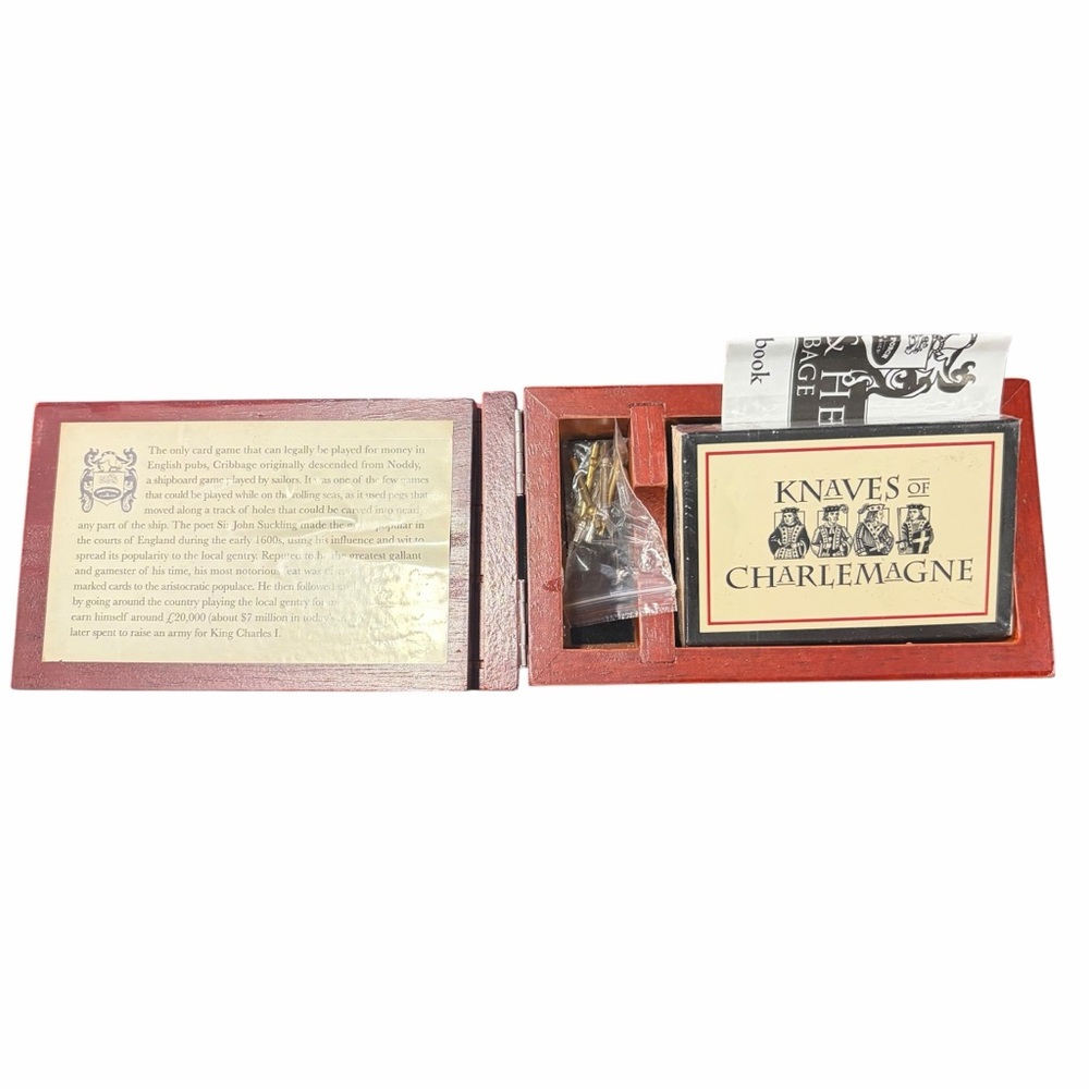 FRONT PORCH CLASSICS KNOB & HEEL TRAVEL CRIBBAGE GAME - Picture 6 of 14